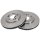 2 Brake Discs Vented Ø 300 mm 28 mm A.B.S. for e.g. MERCEDES-BENZ 124