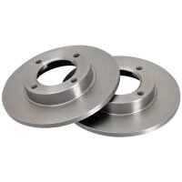 2 Brake Discs solid Ø 212 mm 10 mm A.B.S. for...
