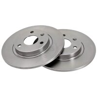 2 Brake Discs solid Ø 247 mm 10 mm A.B.S. for e.g....