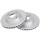 2 Bremsscheiben belüftet Ø 235 mm 22 mm A.B.S. für u.a. MAZDA 323 C IV