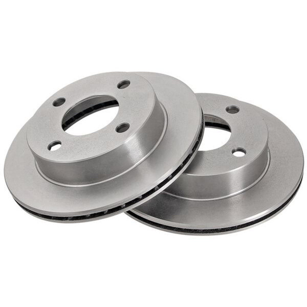 2 Brake Discs Vented Ø 214 mm 15 mm A.B.S. for e.g. NISSAN Micra
