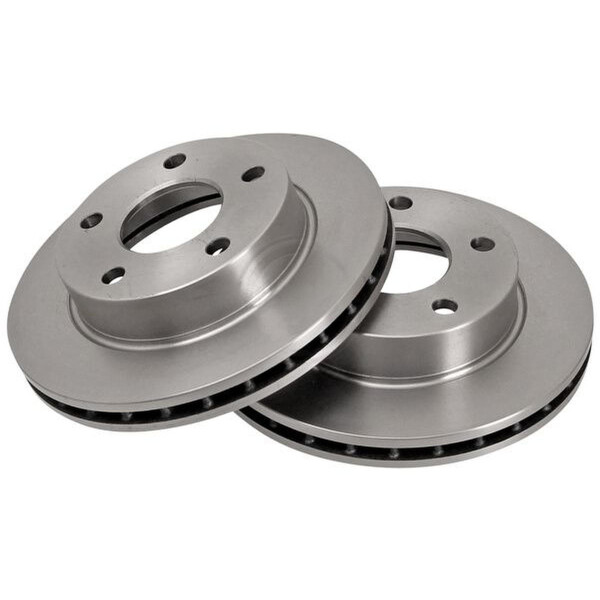 2 Brake Discs Vented Ø 240 mm 24 mm A.B.S. for FORD