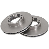 2 Brake Discs Vented Ø 263 mm 24 mm A.B.S. for...