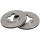 2 Brake Discs Vented Ø 282 mm 23 mm A.B.S. for e.g. HONDA Accord