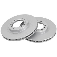 2 Brake Discs Vented Ø 276 mm 24 mm A.B.S. for...