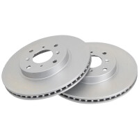 2 Brake Discs Vented Ø 282 mm 23 mm A.B.S. for...