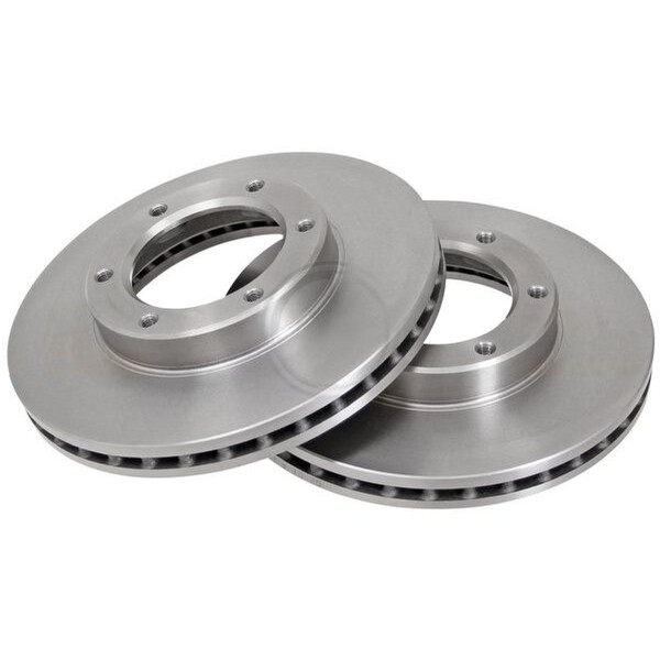 2 Brake Discs Vented Ø 258 mm 25 mm A.B.S. for TOYOTA