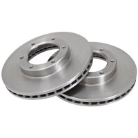 2 Brake Discs Vented Ø 258 mm 25 mm A.B.S. for TOYOTA