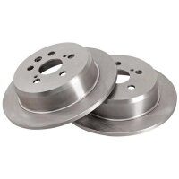 2 Brake Discs solid Ø 268 mm 9.9 mm A.B.S. for...