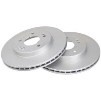 2 Brake Discs Vented Ø 284 mm 22 mm A.B.S. for...