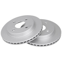 2 Brake Discs Vented Ø 253 mm 20 mm A.B.S. for...