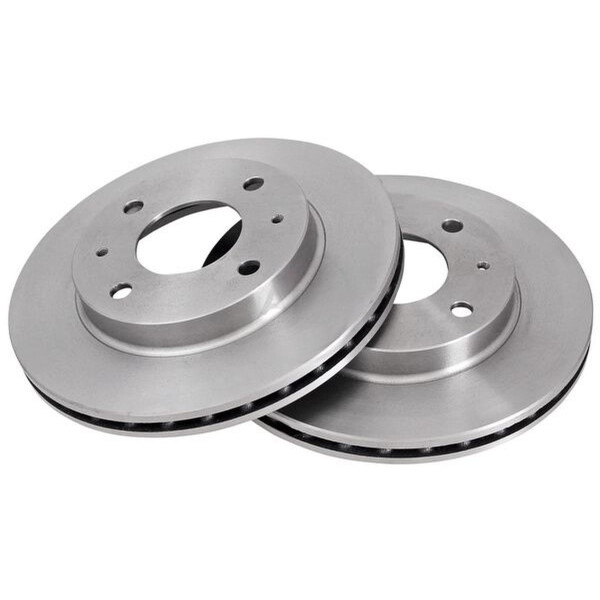 2 Brake Discs Vented Ø 257 mm 22 mm A.B.S. for e.g. HYUNDAI Sonata