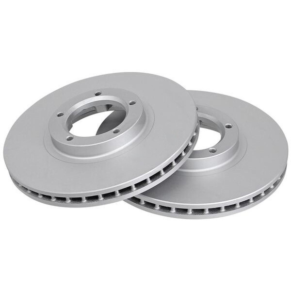 2 Brake Discs Vented Ø 254 mm 24.3 mm A.B.S. for FORD