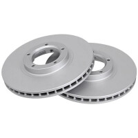 2 Brake Discs Vented Ø 254 mm 24.3 mm A.B.S. for FORD
