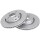 2 Brake Discs Vented Ø 280 mm 22 mm A.B.S. for e.g. AUDI 80