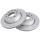 2 Brake Discs Vented Ø 269 mm 20 mm A.B.S. for e.g. AUDI 100