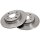 2 Brake Discs solid Ø 260 mm 10 mm A.B.S. for e.g. HONDA Accord