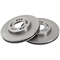 2 Brake Discs Vented Ø 276 mm 24 mm A.B.S. for...