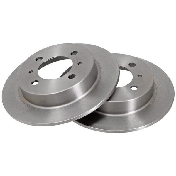 2 Brake Discs solid Ø 234 mm 7 mm A.B.S. for e.g. NISSAN 100NX