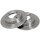 2 Brake Discs solid Ø 234 mm 7 mm A.B.S. for e.g. NISSAN 100NX