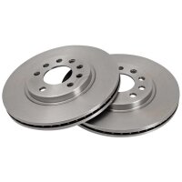 2 Brake Discs Vented Ø 284 mm 24 mm A.B.S. for...