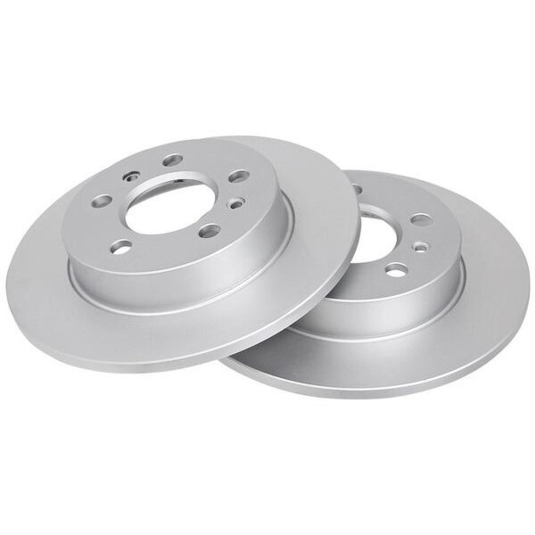2 Brake Discs solid Ø 265 mm 10.5 mm A.B.S. for e.g. RENAULT Laguna