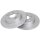 2 Brake Discs solid Ø 265 mm 10.5 mm A.B.S. for e.g. RENAULT Safrane