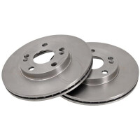 2 Brake Discs Vented Ø 262 mm 22 mm A.B.S. for...