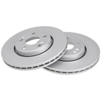 2 Brake Discs Vented Ø 280 mm 24 mm A.B.S. for...