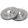 2 Brake Discs Vented Ø 260 mm 24 mm A.B.S. for e.g. CHRYSLER Daytona