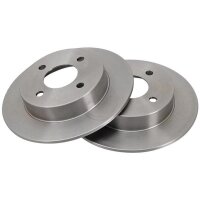 2 Brake Discs solid Ø 240 mm 7 mm A.B.S. for e.g....