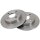 2 Brake Discs solid Ø 240 mm 7 mm A.B.S. for e.g. NISSAN Micra