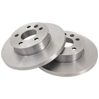 2 Brake Discs solid Ø 282 mm 18 mm A.B.S. for...