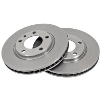 2 Brake Discs Vented Ø 280 mm 25 mm A.B.S. for...