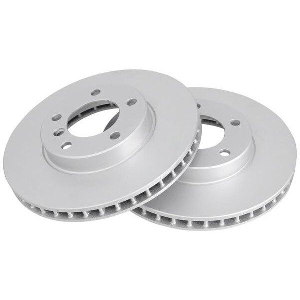 2 Brake Discs Vented Ø 296 mm 28 mm A.B.S. for e.g. BMW 5 Series