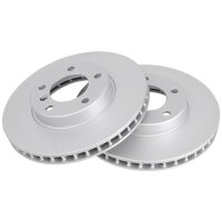 2 Brake Discs Vented Ø 296 mm 28 mm A.B.S. for...