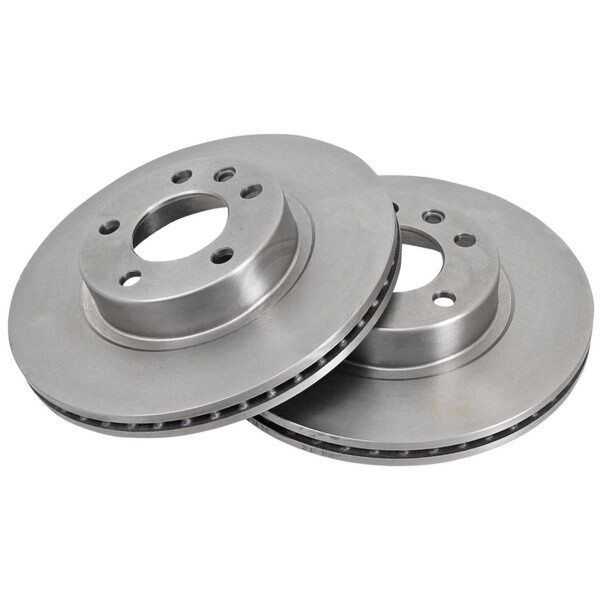2 Brake Discs Vented Ø 286 mm 24 mm A.B.S. for e.g. OPEL Omega