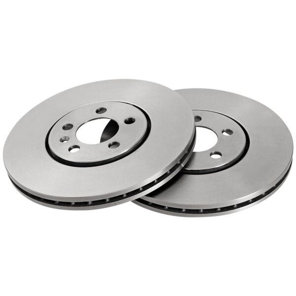 2 Brake Discs Vented Ø 288 mm 25 mm A.B.S. for e.g. VW Golf