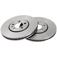 2 Brake Discs Vented Ø 288 mm 25 mm A.B.S. for...