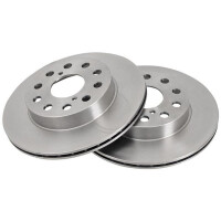 2 Brake Discs Vented Ø 263 mm 16 mm A.B.S. for...