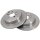2 Brake Discs solid Ø 295 mm 10 mm A.B.S. for e.g. CITROËN Synergie