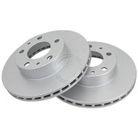 2 Brake Discs internally vented Ø 280 mm 24 mm...