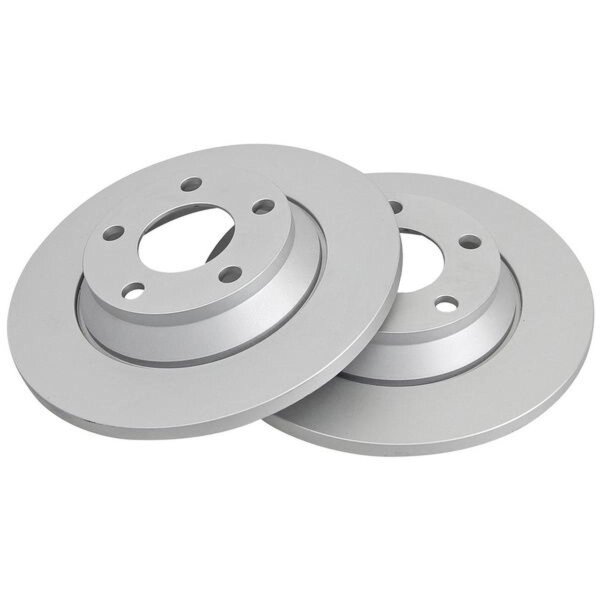 2 Brake Discs solid Ø 280 mm 13 mm A.B.S. for e.g. AUDI A4