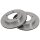 2 Brake Discs Vented Ø 287 mm 17 mm A.B.S. for e.g. SUZUKI Jimny