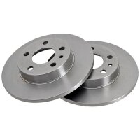 2 Brake Discs solid Ø 240 mm 11 mm A.B.S. for e.g....