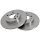 2 Brake Discs solid Ø 240 mm 11 mm A.B.S. for e.g. ALFA ROMEO GTV