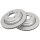 2 Brake Discs Vented Ø 298 mm 20 mm A.B.S. for e.g. ALPINA B10
