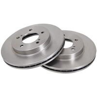 2 Brake Discs Vented Ø 277 mm 26 mm A.B.S. for...