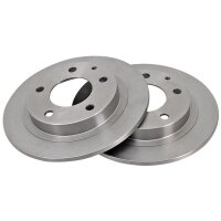 2 Brake Discs solid Ø 250 mm 9 mm A.B.S. for e.g....
