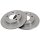 2 Bremsscheiben voll Ø 250 mm 9 mm A.B.S. für u.a. MAZDA 323 F V